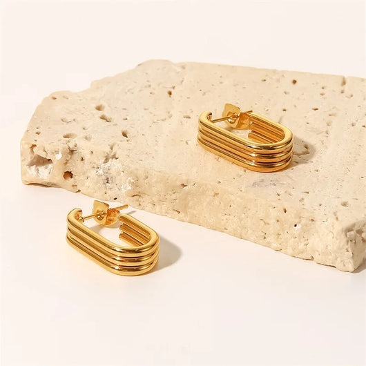 Bellissima U-Hoop Earrings