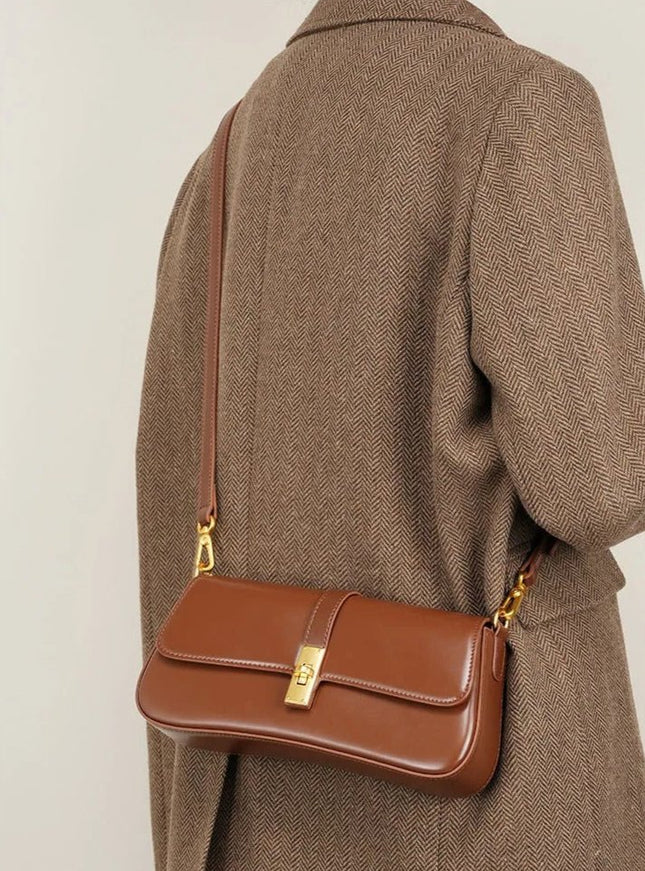 The Marielle Leather Shoulder Bag