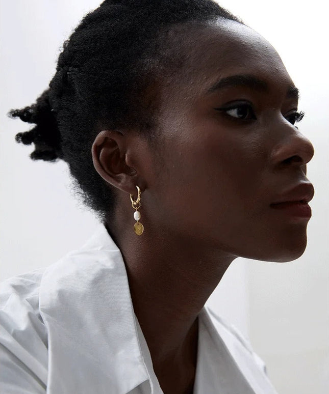 Pearl on the Vine Earrings
