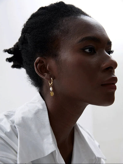 Pearl on the Vine Earrings