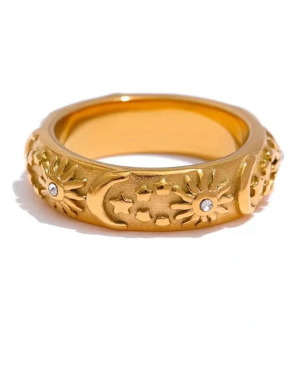 Celestial Gold Ring