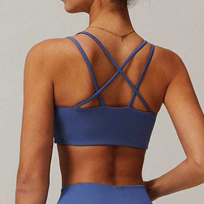 Infinity Multi-Strap Athletic Sports Bra