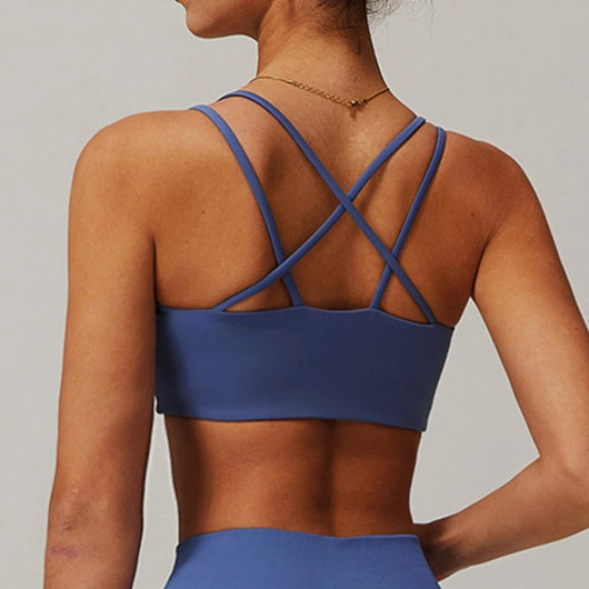 Infinity Multi-Strap Athletic Sports Bra