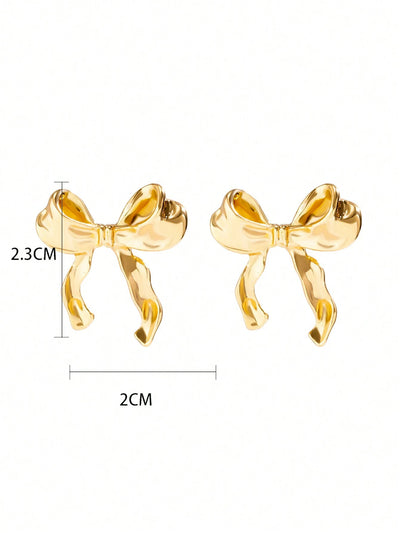 Ribbon Bow Earrings