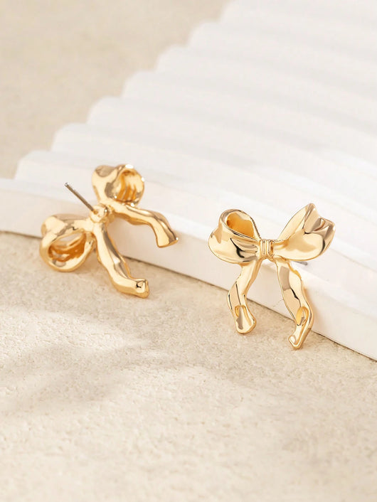Ribbon Bow Earrings
