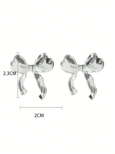 Ribbon Bow Earrings