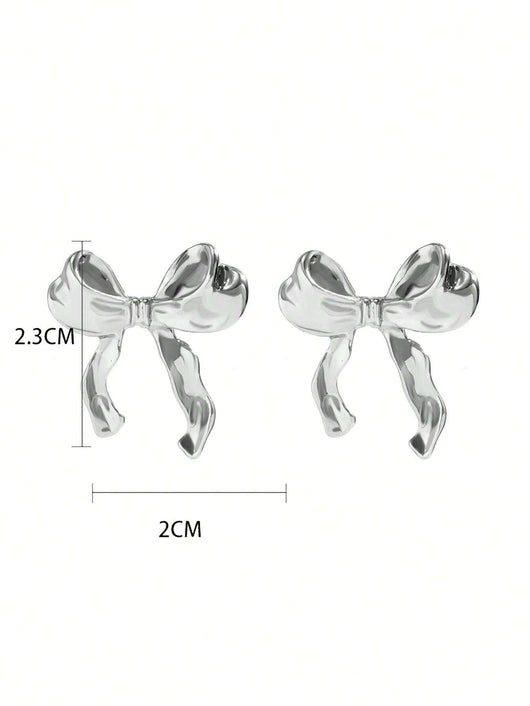 Ribbon Bow Earrings