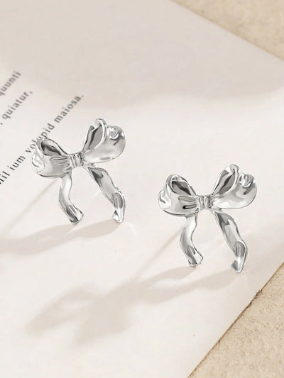 Ribbon Bow Earrings