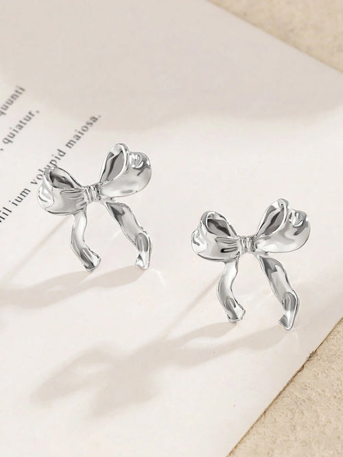 Ribbon Bow Earrings
