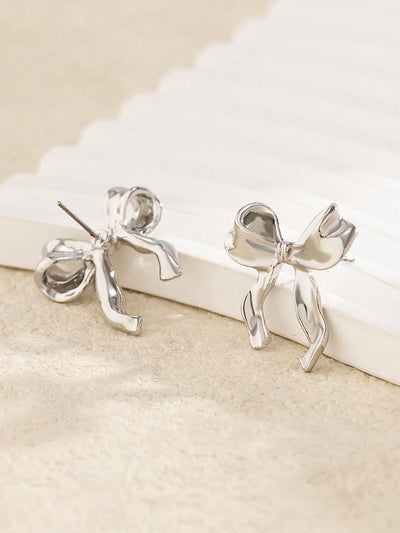 Ribbon Bow Earrings
