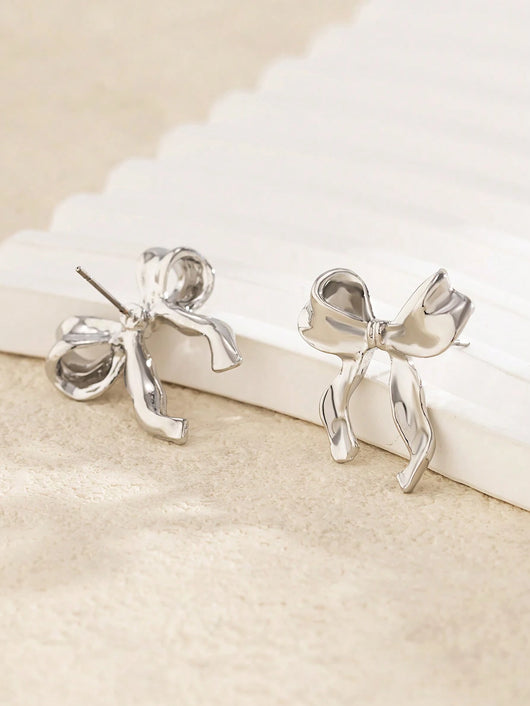 Ribbon Bow Earrings
