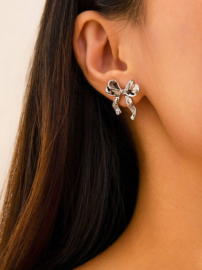 Ribbon Bow Earrings