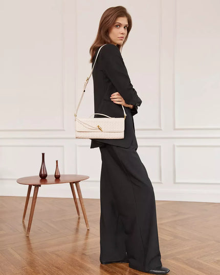 The Tessuta Woven Clutch Bag
