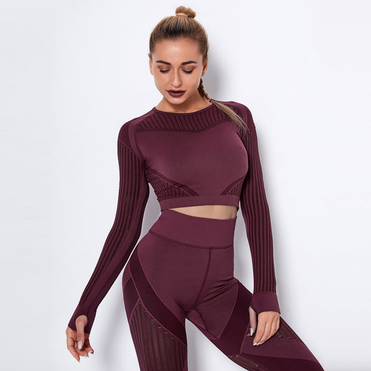 Meshed Support Active Crop Top