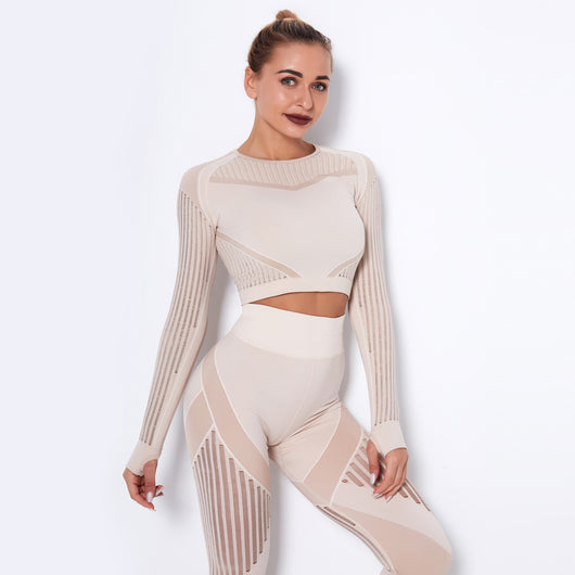 Meshed Support Active Crop Top