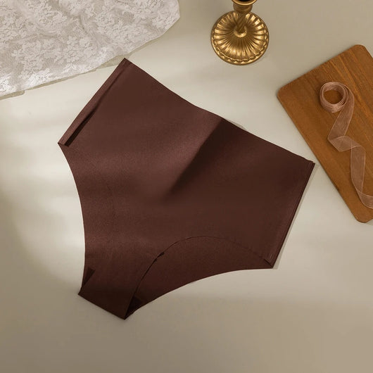 High-Waisted Seamless No-Show Underwear