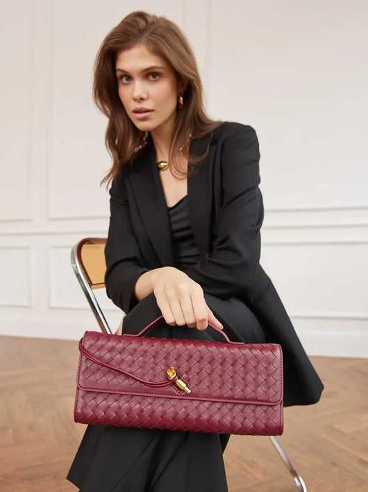 The Tessuta Woven Clutch Bag