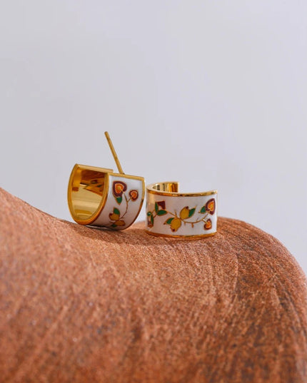 Mediterranean Botanical Hoops