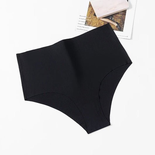 High-Waisted Seamless No-Show Underwear