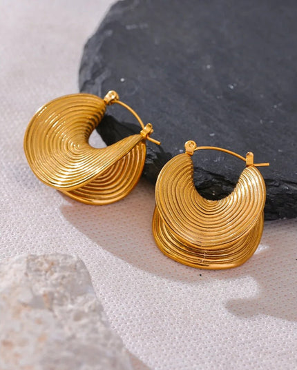 Spiral Flow Earrings