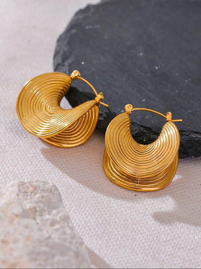 Spiral Flow Earrings