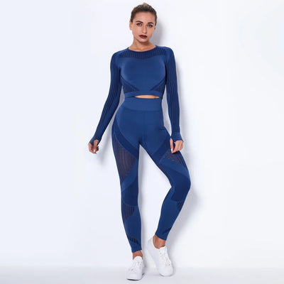 Meshed Support Active Crop Top