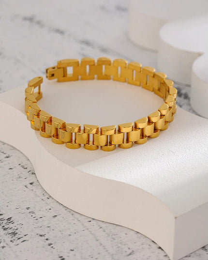 Aristocrat's Chain Bracelet