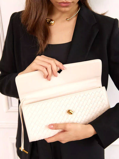 The Tessuta Woven Clutch Bag