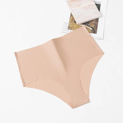 High-Waisted Seamless No-Show Underwear