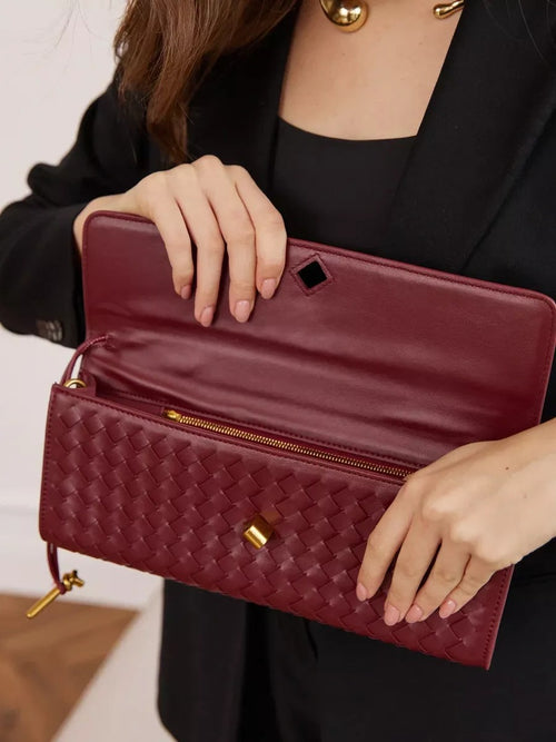 The Tessuta Woven Clutch Bag