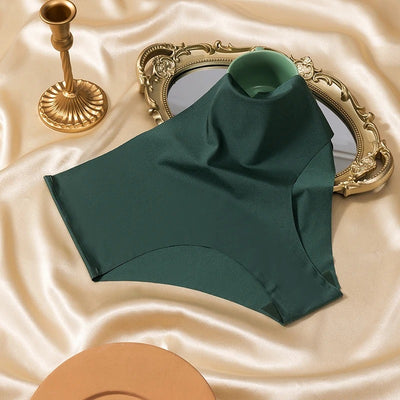 High-Waisted Seamless No-Show Underwear