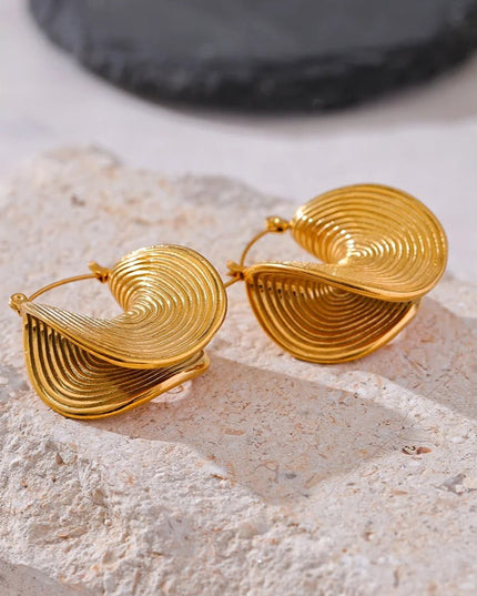 Spiral Flow Earrings