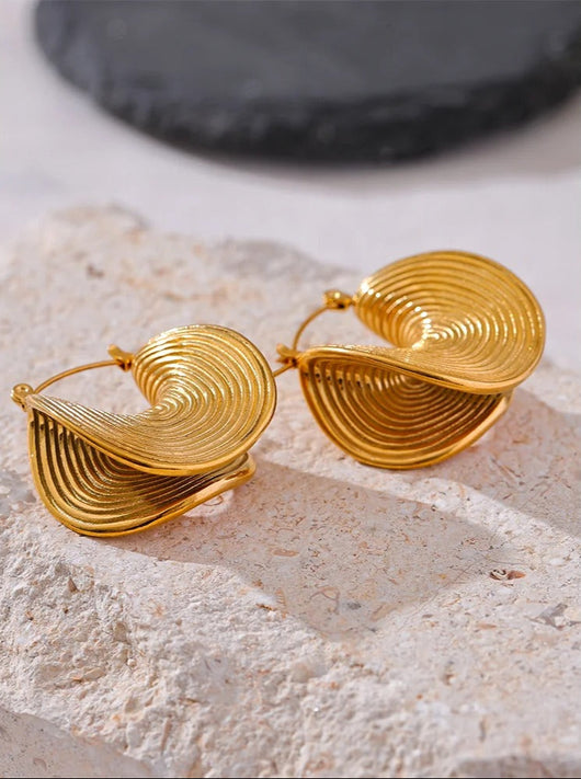 Spiral Flow Earrings