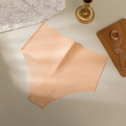 High-Waisted Seamless No-Show Underwear