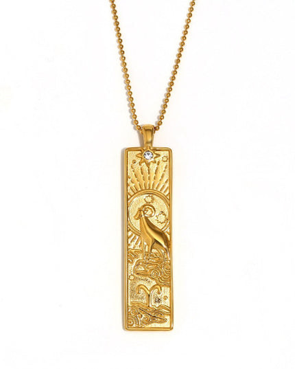 The Celestial Code Necklace