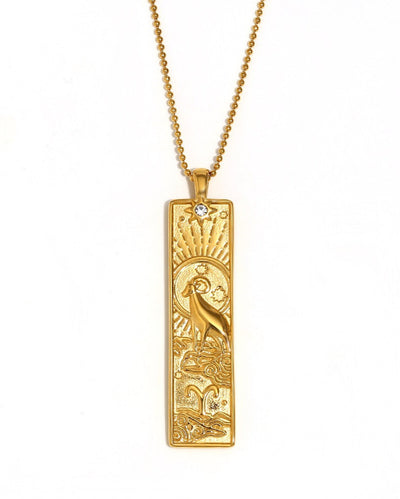 The Celestial Code Necklace