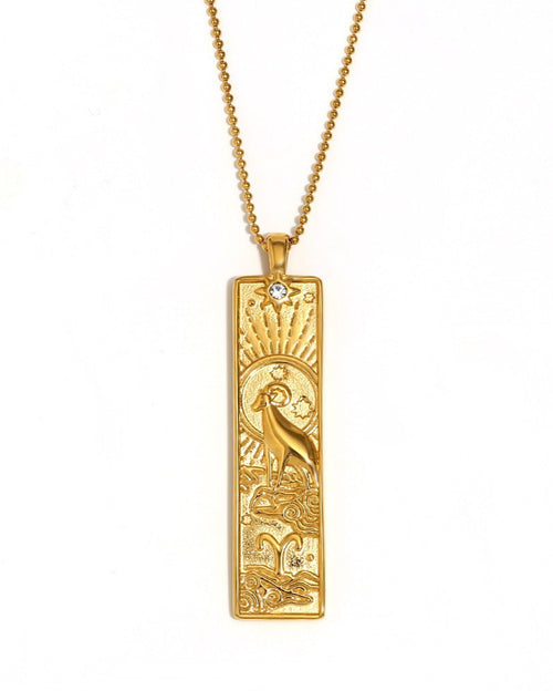 The Celestial Code Necklace