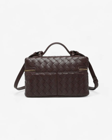 Woven Box Vanity Bag