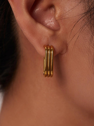 Bellissima U-Hoop Earrings