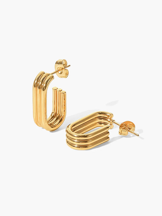 Bellissima U-Hoop Earrings