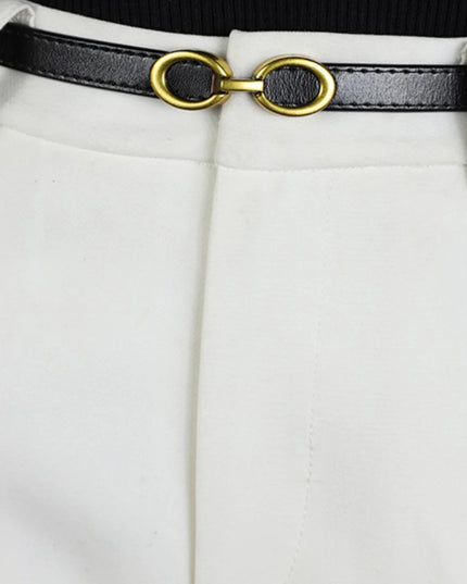The Gabrielle Adjustable Leather Belt