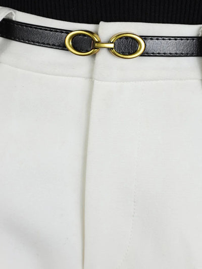 The Gabrielle Adjustable Leather Belt