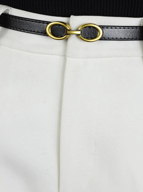 The Gabrielle Adjustable Leather Belt