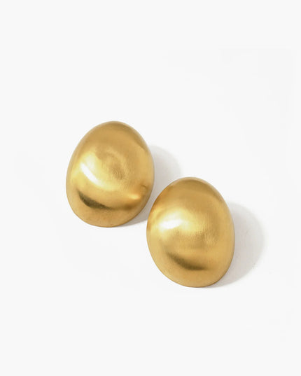 Amore D’Oro Dome Earrings