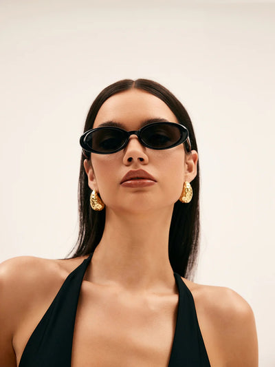 Hammered Teardrop Earrings