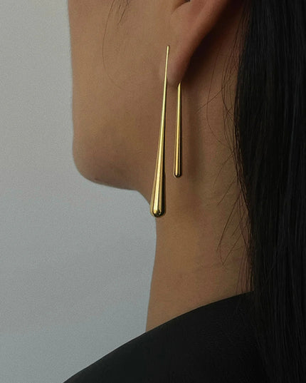 Asymmetrical Water Drop Earrings