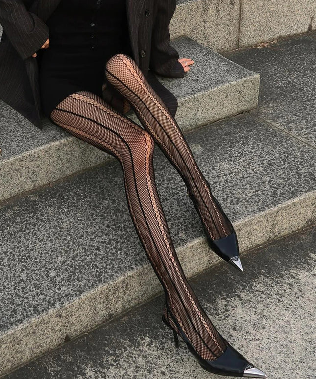Hollow Sheer Tights