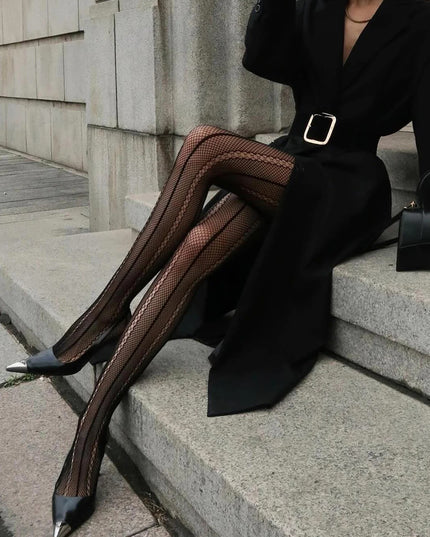 Hollow Sheer Tights