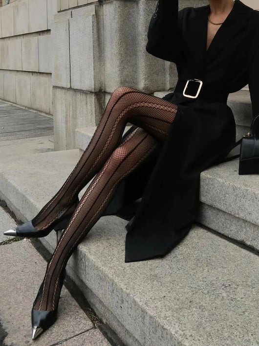 Hollow Sheer Tights