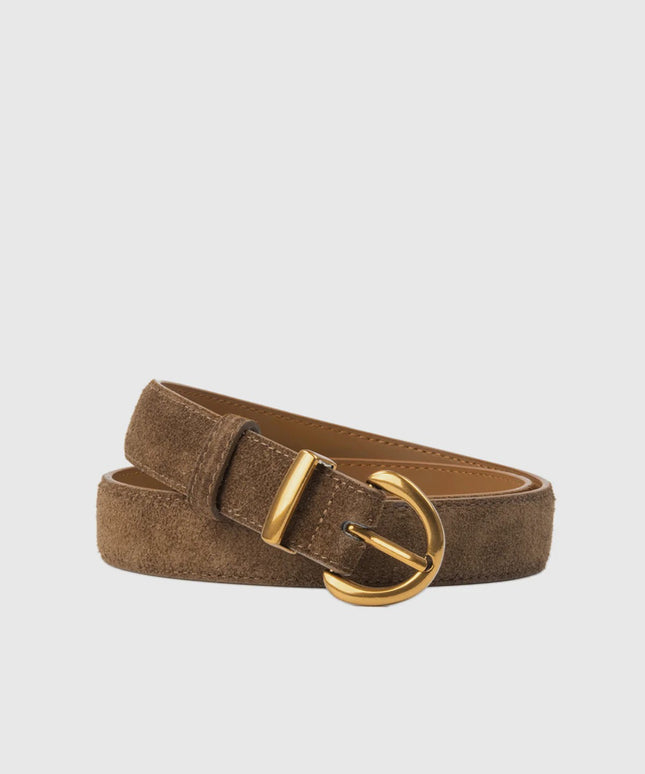 The Emily Suede Leather Belt